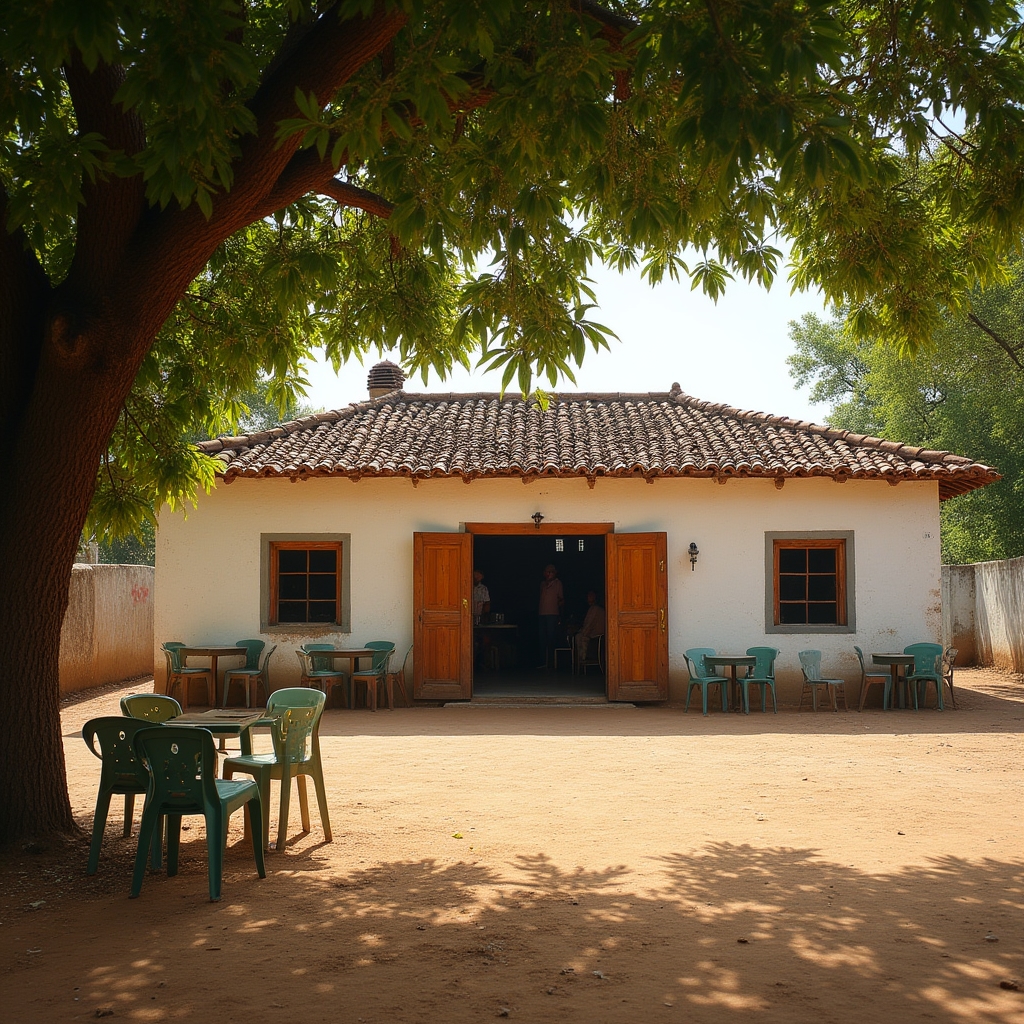 Community gathering space in a Veracruz municipality where training sessions are held