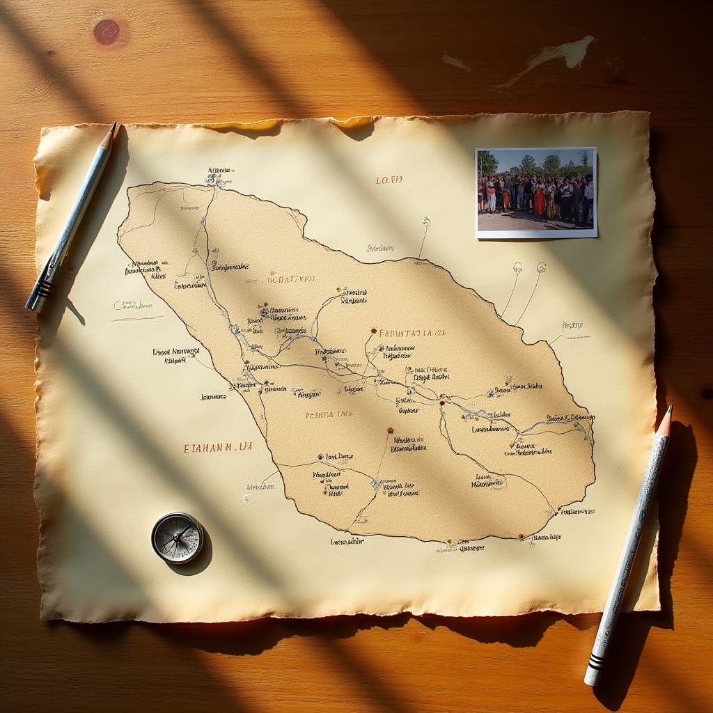 Geographic overview showing the Veracruz state region where the financial inclusion program operates